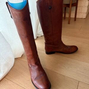 Frye tall knee high boots